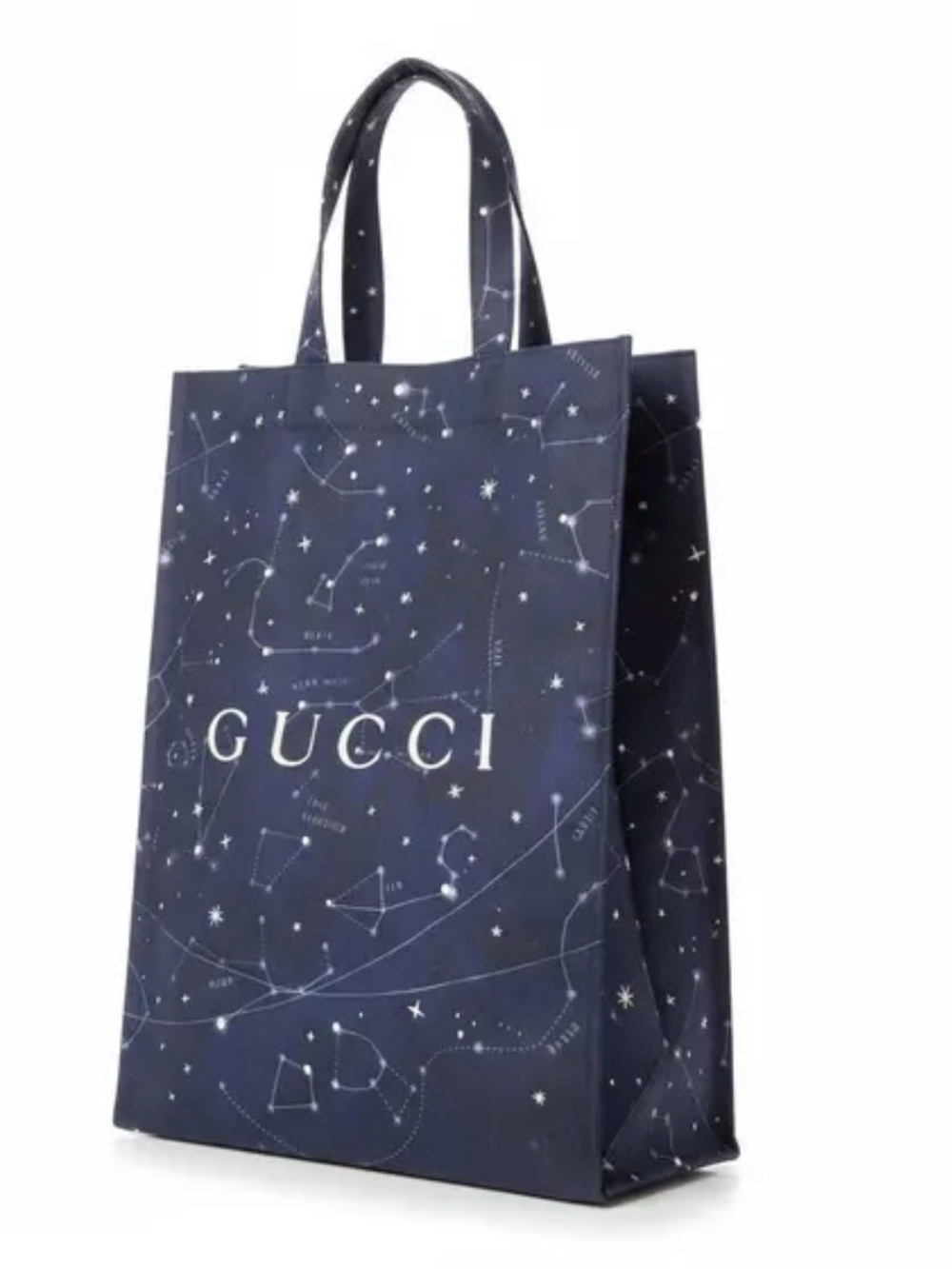 OOAK Upcycled Gucci Constellation Tote – Hand-Laced Celestial Bag - Picture 10 of 11